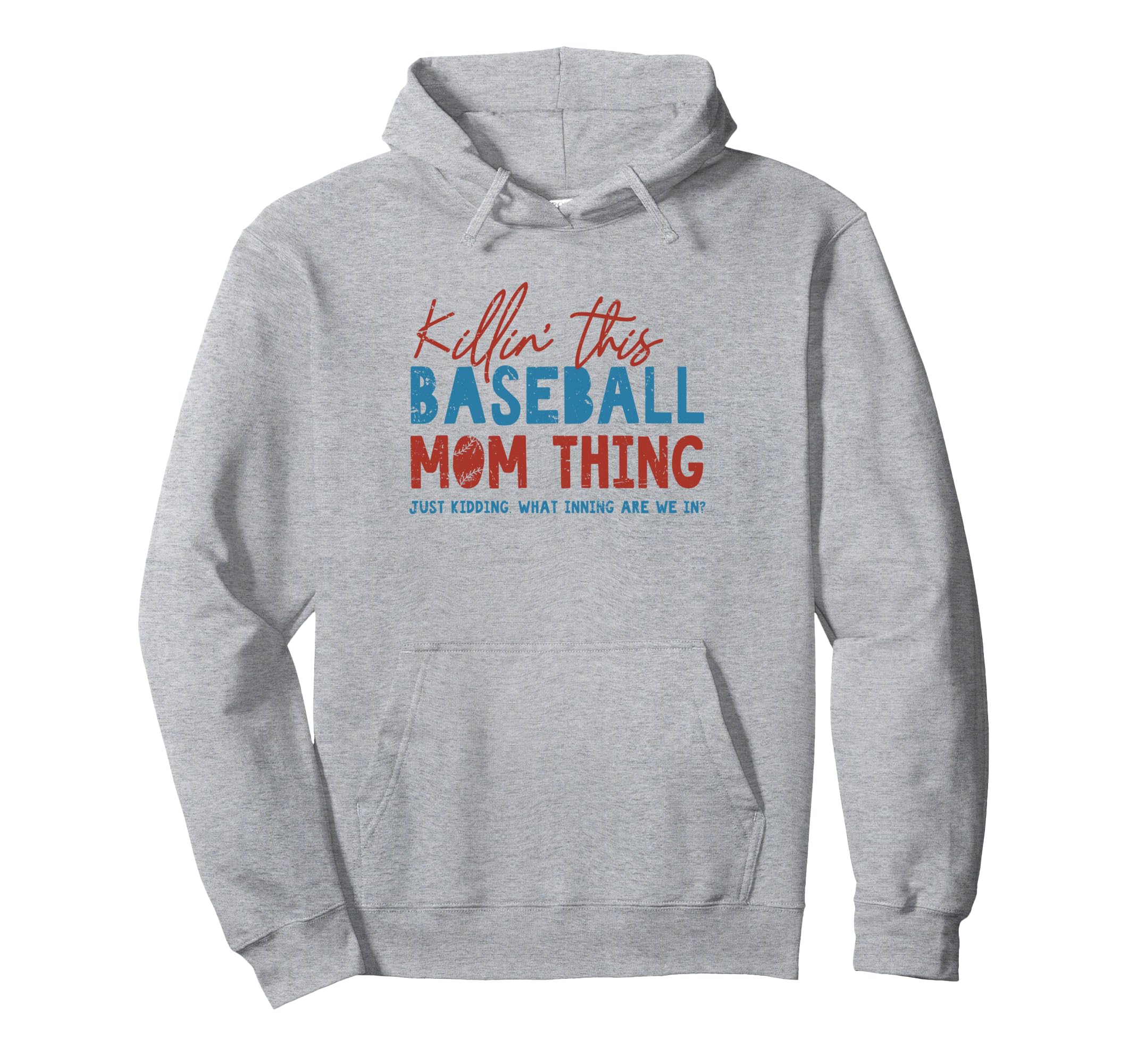 Trendy American Baseball Mom Hoodie - Aesthetic Graphic Unisex - T-Shirt, Sweatshirt, Hoodie