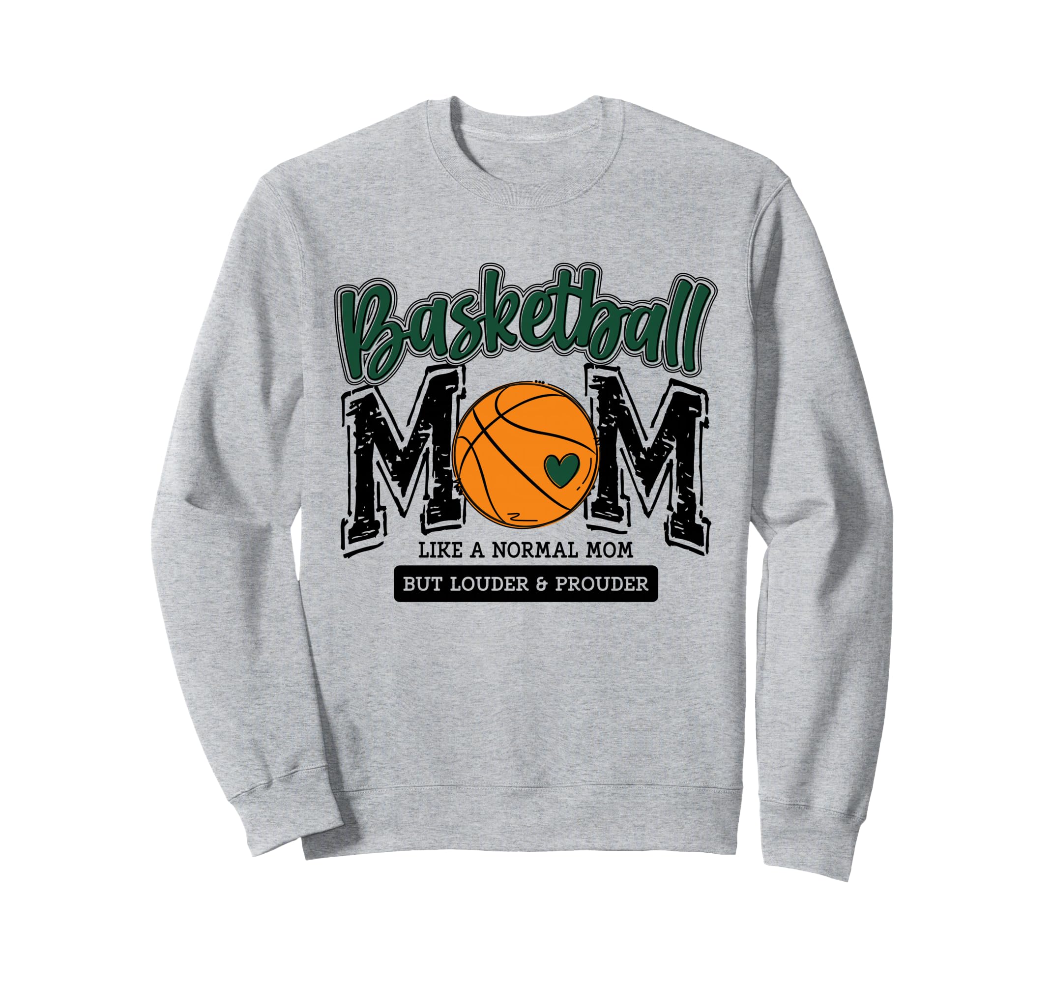 Basketball Mama Game Day Sweatshirt - Casual Everyday Wear for Adults - T-Shirt, Sweatshirt, Hoodie