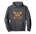 Butterfly Hoodie - Aesthetic Graphic Men Women - T-Shirt, Sweatshirt, Hoodie