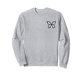 Trendy Y2K Butterfly Grunge Streetwear Sweatshirt - Novelty Apparel Unisex - T-Shirt, Sweatshirt, Hoodie