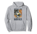 Softball Dad Like Baseball Dad But Hoodie - Streetwear Style Men Women - T-Shirt, Sweatshirt, Hoodie