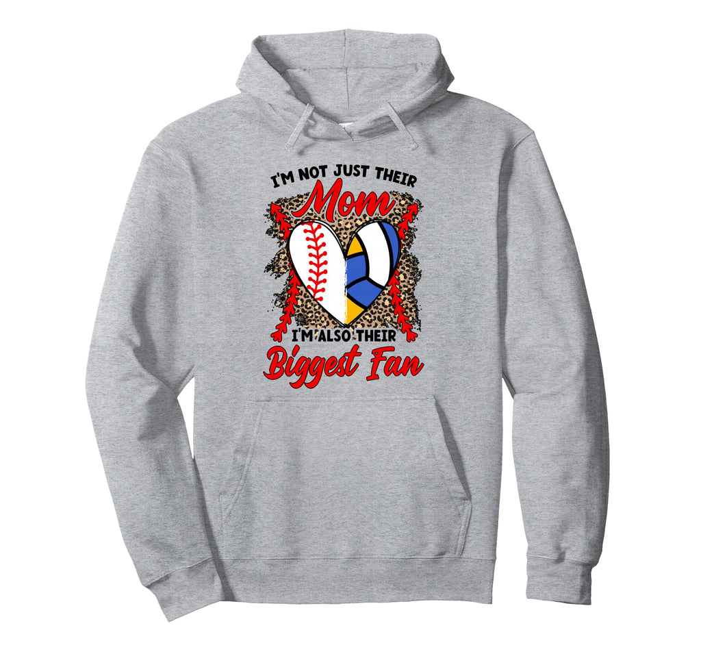 Im Their Biggest Fan Volleyball Hoodie - Casual Everyday Wear Men Women - T-Shirt, Sweatshirt, Hoodie