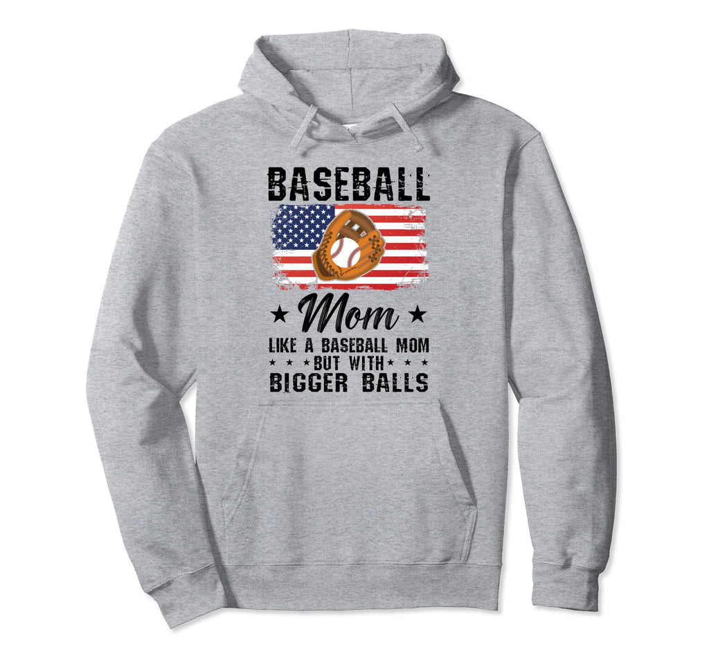 Baseball Mom Like Baseball Mom Baseball Hoodie - Trendy Graphic Men Women - T-Shirt, Sweatshirt, Hoodie
