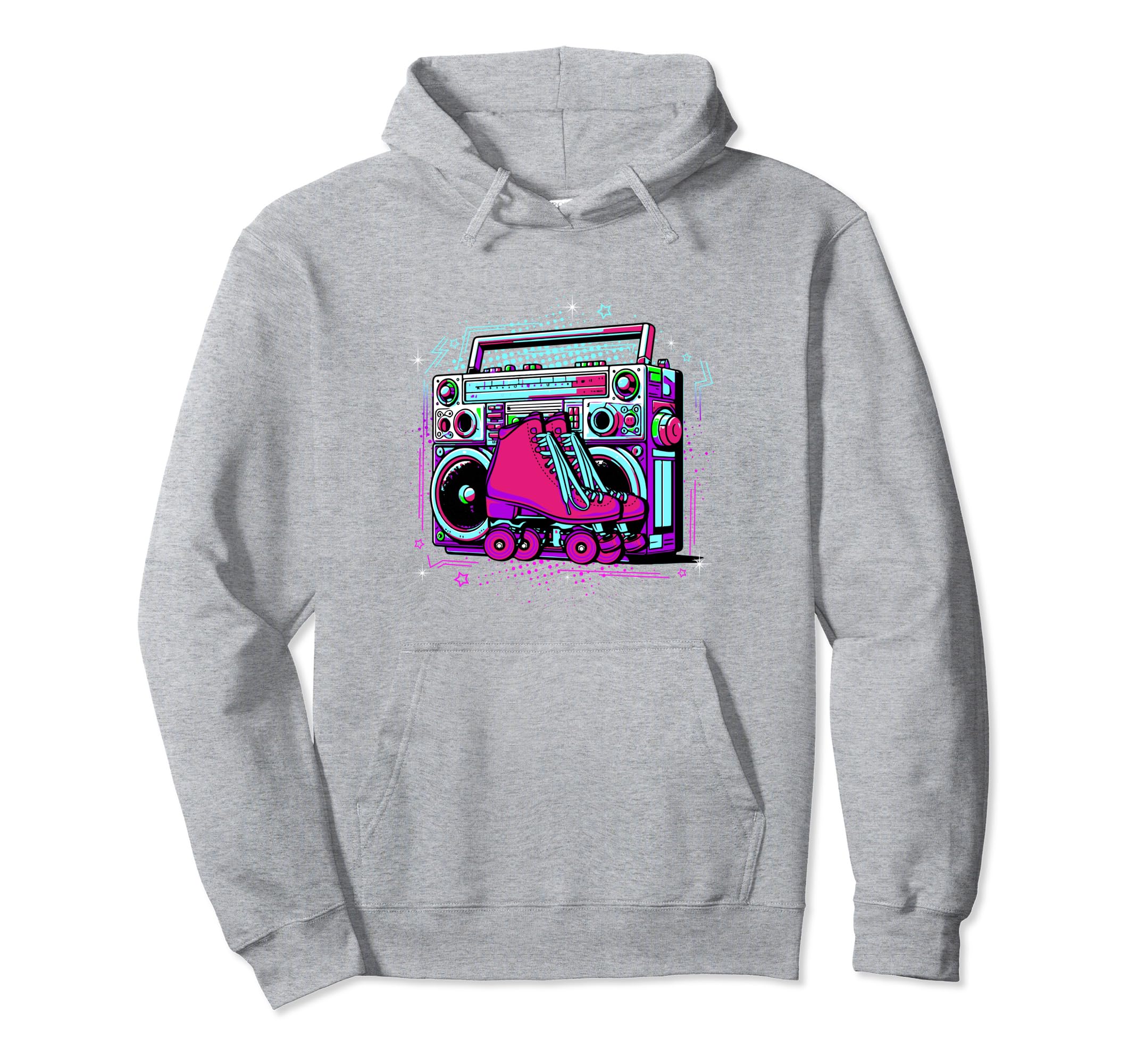 Roller Skates Fun Skating Lifestyle Hoodie - Graphic Print for Adults - T-Shirt, Sweatshirt, Hoodie