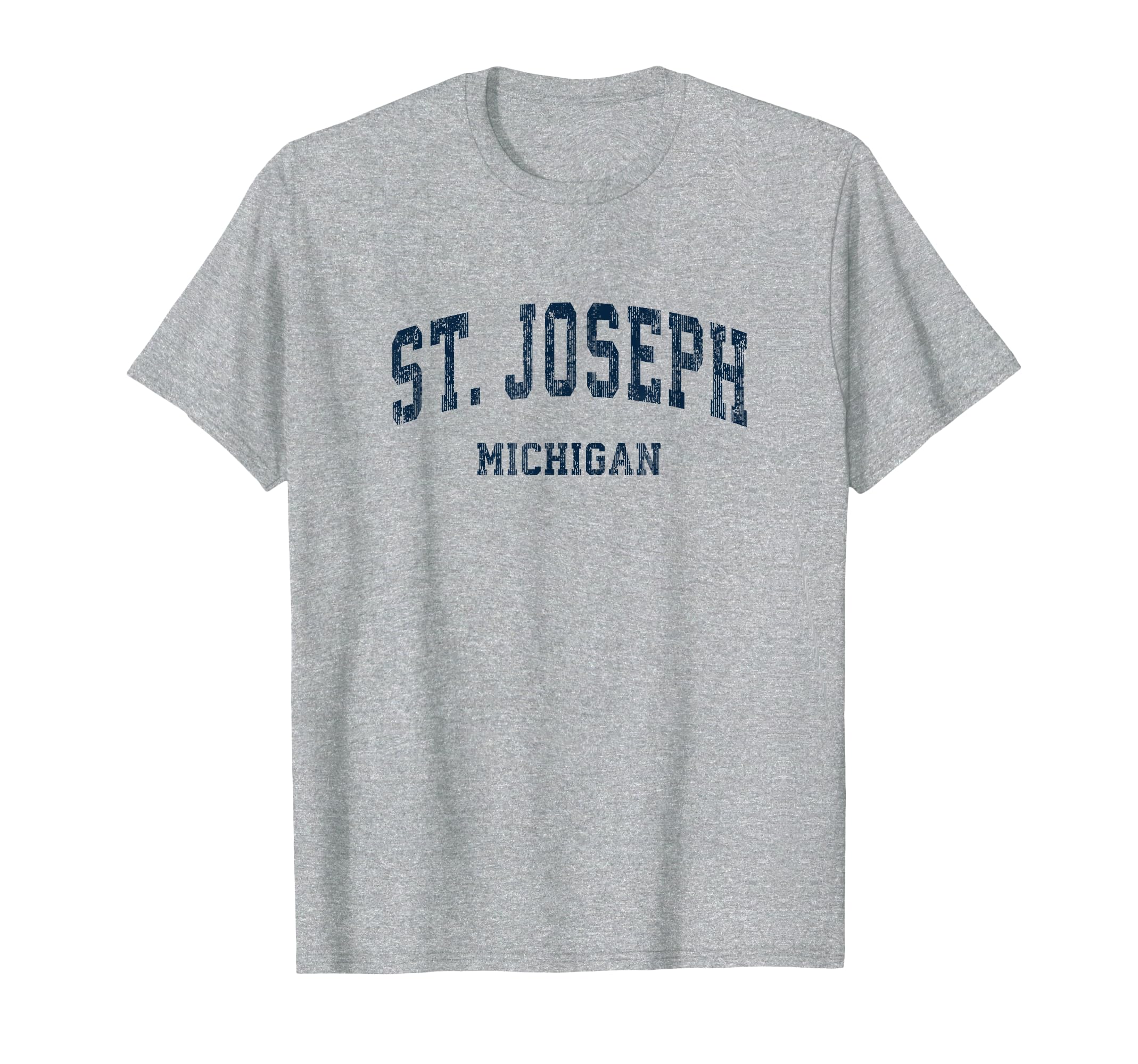 St Joseph Michigan Mi Varsity T-Shirt - Aesthetic Graphic for Adults - T-Shirt, Sweatshirt, Hoodie