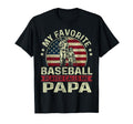 My Favorite Baseball Player Calls Me Papa T-Shirt - Unique Graphic Unisex - T-Shirt, Sweatshirt, Hoodie