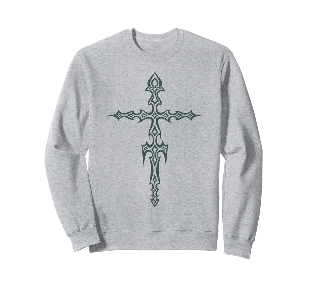 Gothic Alt Cross Y2K Cyber Mall Goth Sweatshirt - Trendy Graphic Unisex - T-Shirt, Sweatshirt, Hoodie
