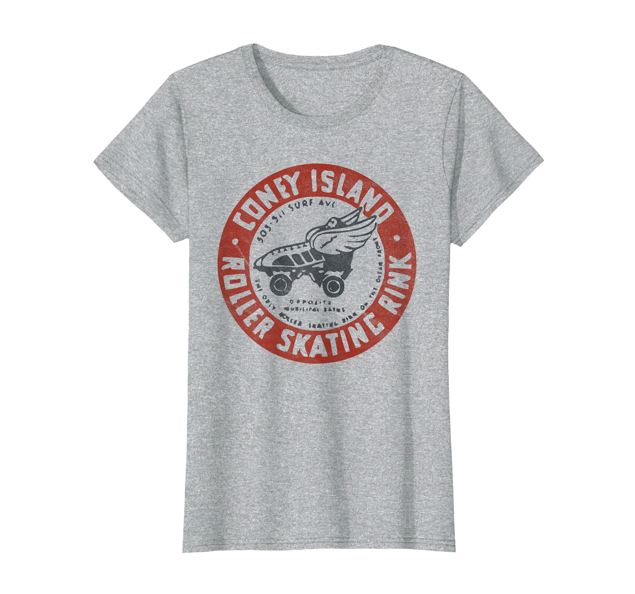 Roller Skating Rink Coney Island T-Shirt - Custom Art Print for Adults - T-Shirt, Sweatshirt, Hoodie