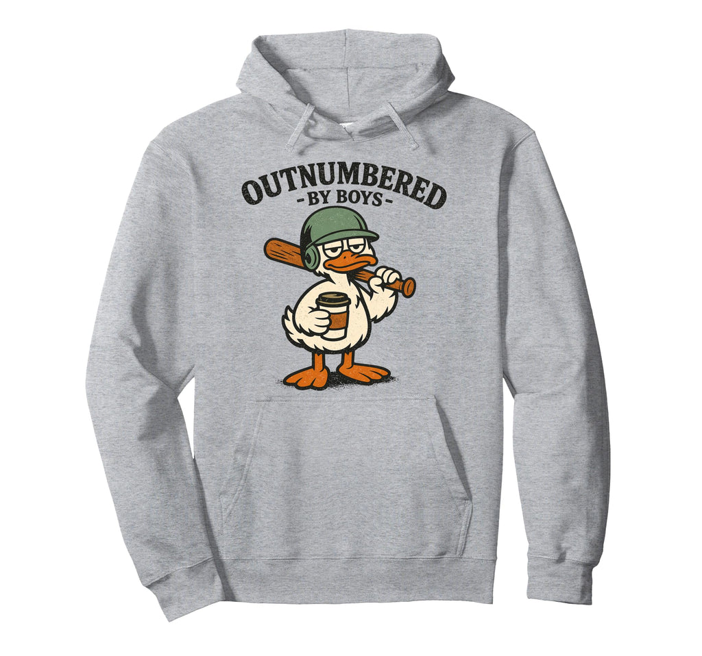 Funny Mom Goose Mothers Day Hoodie - Minimalist Print for Adults - T-Shirt, Sweatshirt, Hoodie