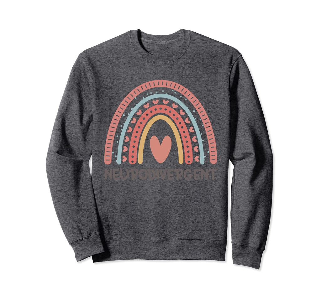 Neurodivergent Neurodiversity Sweatshirt - Casual Everyday Wear Men Women - T-Shirt, Sweatshirt, Hoodie