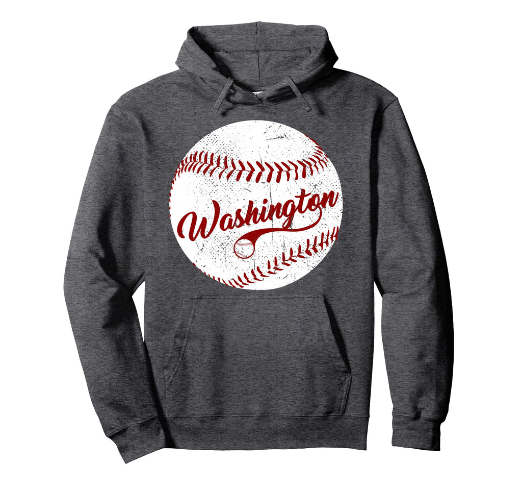 Baseball Washington Dc Team Love Hoodie - Minimalist Print for Adults - T-Shirt, Sweatshirt, Hoodie