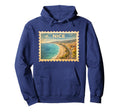 Nice France Travel Stamp Art Hoodie - Fun Novelty Design Men Women - T-Shirt, Sweatshirt, Hoodie