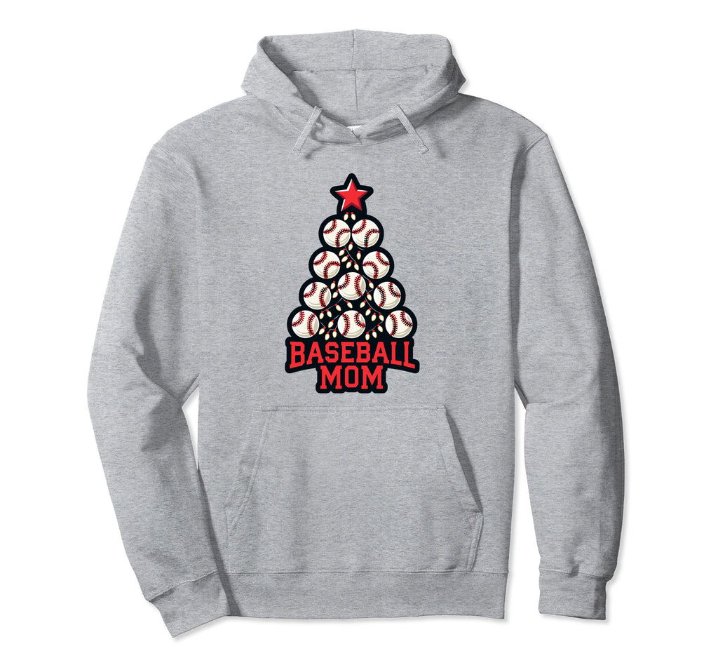 Baseball Tree Proud Baseball Mom Hoodie - Unique Graphic for Adults - T-Shirt, Sweatshirt, Hoodie