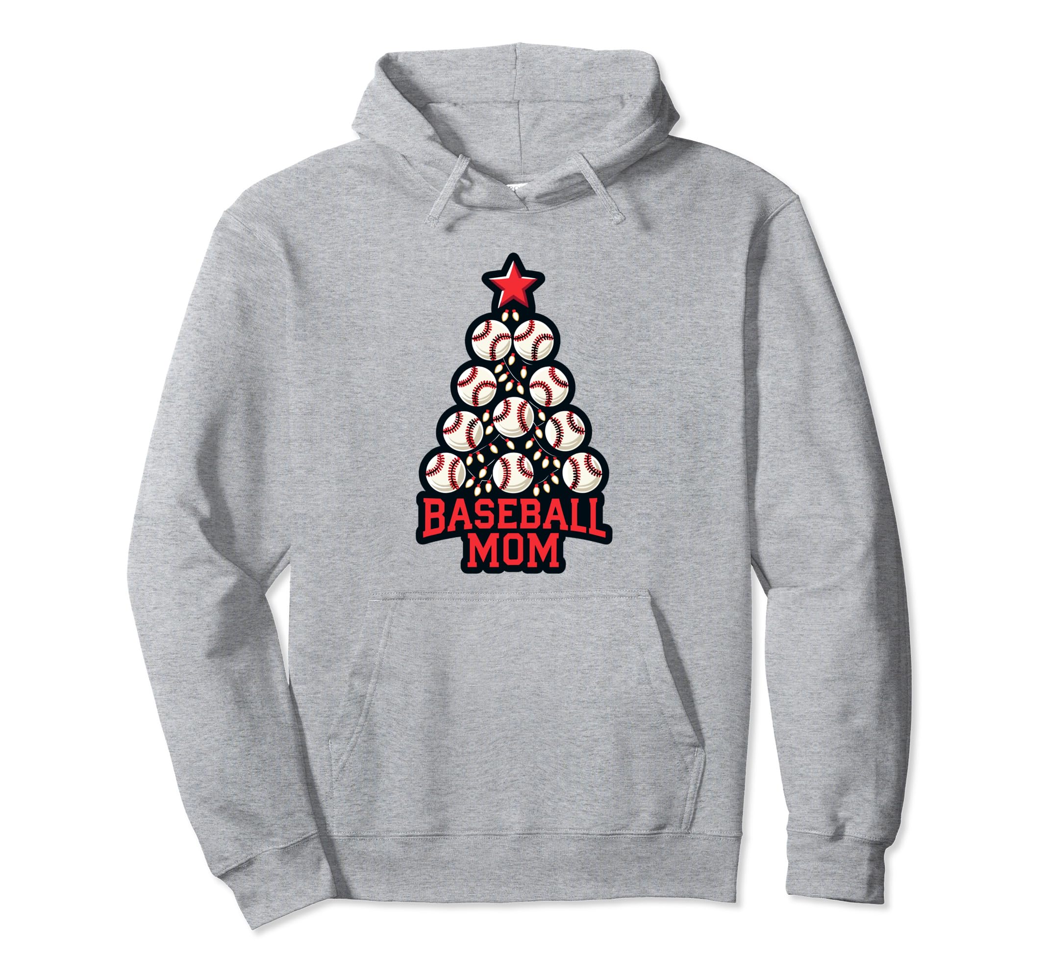 Baseball Tree Proud Baseball Mom Hoodie - Unique Graphic for Adults - T-Shirt, Sweatshirt, Hoodie