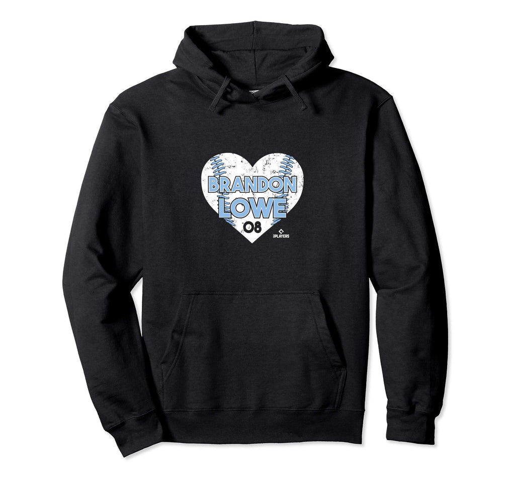 Brandon Lowe Heart Baseball Hoodie - Casual Everyday Wear for Adults - T-Shirt, Sweatshirt, Hoodie