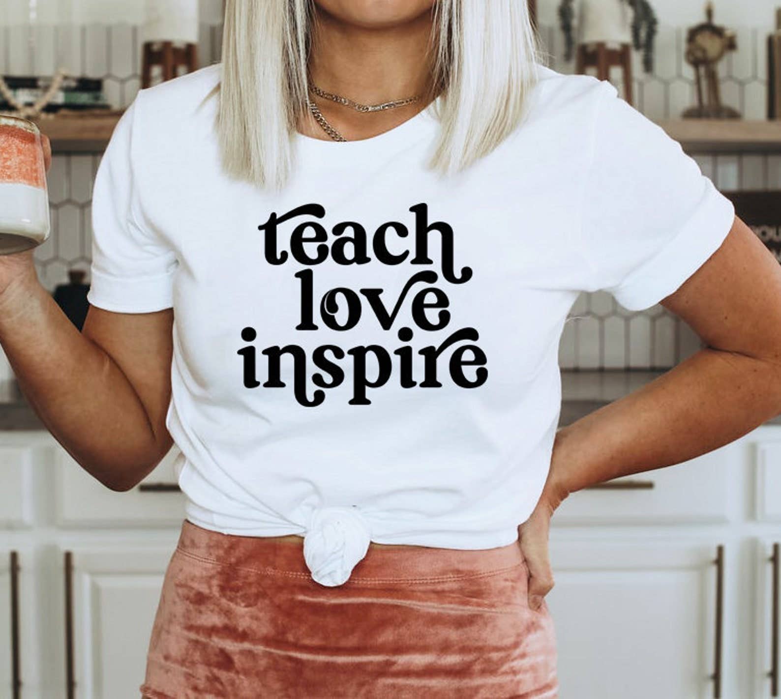 Teach Love Inspire - Adult & Kids T-Shirts, Sweatshirts & Hoodies apparel design preview 1