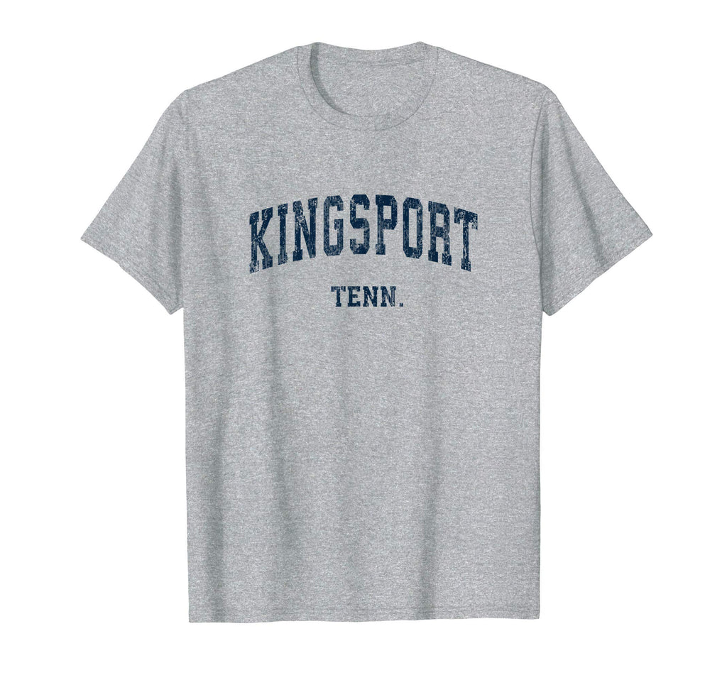 Kingsport Tennessee Tn Varsity T-Shirt - Aesthetic Graphic for Adults - T-Shirt, Sweatshirt, Hoodie