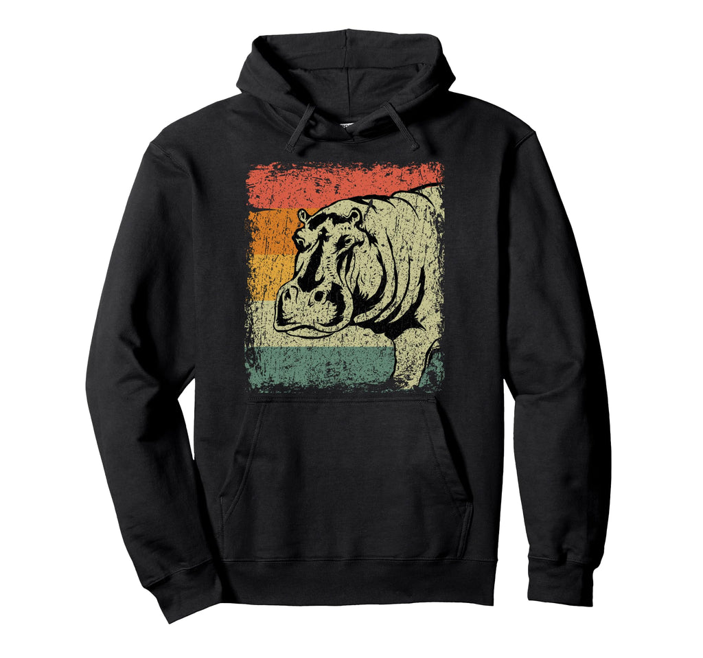 Hippo Gift Hippo Hoodie - Aesthetic Graphic for Adults - T-Shirt, Sweatshirt, Hoodie