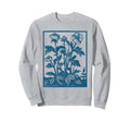 Botanical Plant Boho Floral Nature Sweatshirt - Graphic Print for Adults - T-Shirt, Sweatshirt, Hoodie