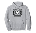 Volleyball Dad Like Normal Dad But Hoodie - Minimalist Print Men Women - T-Shirt, Sweatshirt, Hoodie