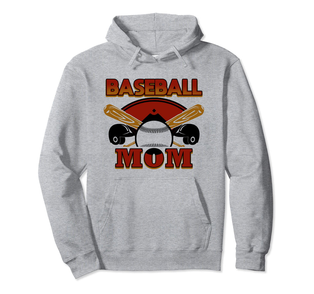 Baseball Mom Hoodie - Minimalist Print Unisex - T-Shirt, Sweatshirt, Hoodie