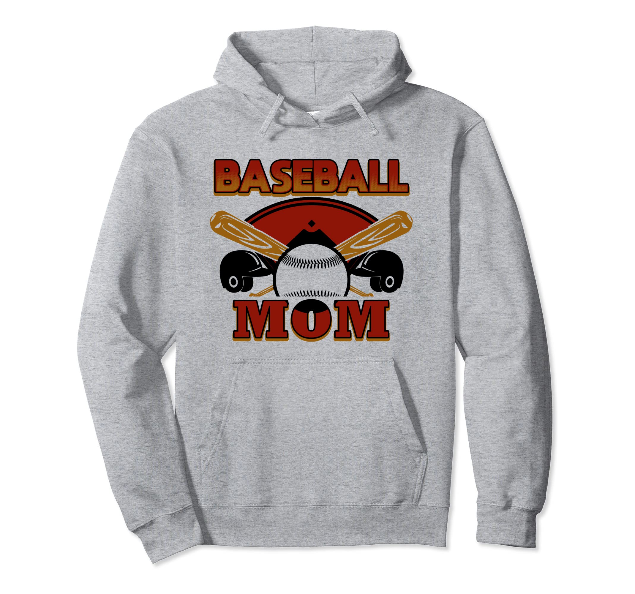 Baseball Mom Hoodie - Minimalist Print Unisex - T-Shirt, Sweatshirt, Hoodie