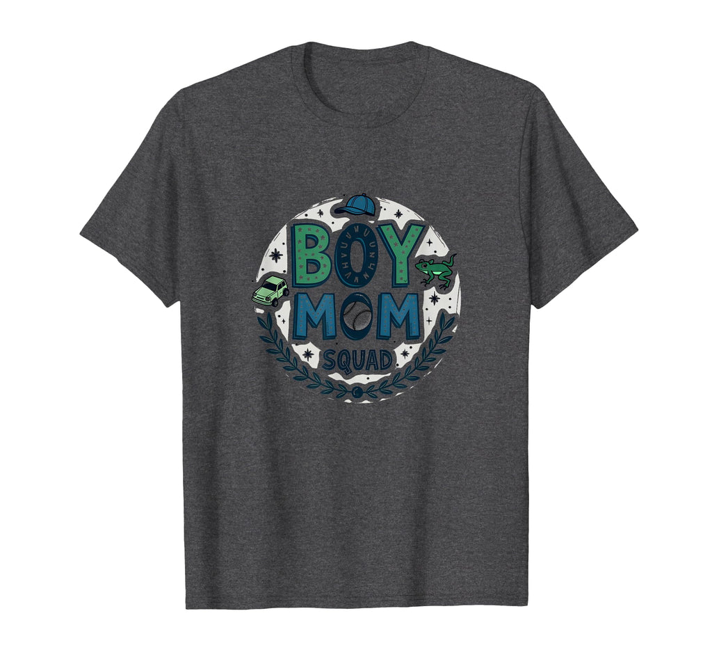 Mom Squad Proud Mama Baseball T-Shirt - Casual Everyday Wear for Adults - T-Shirt, Sweatshirt, Hoodie
