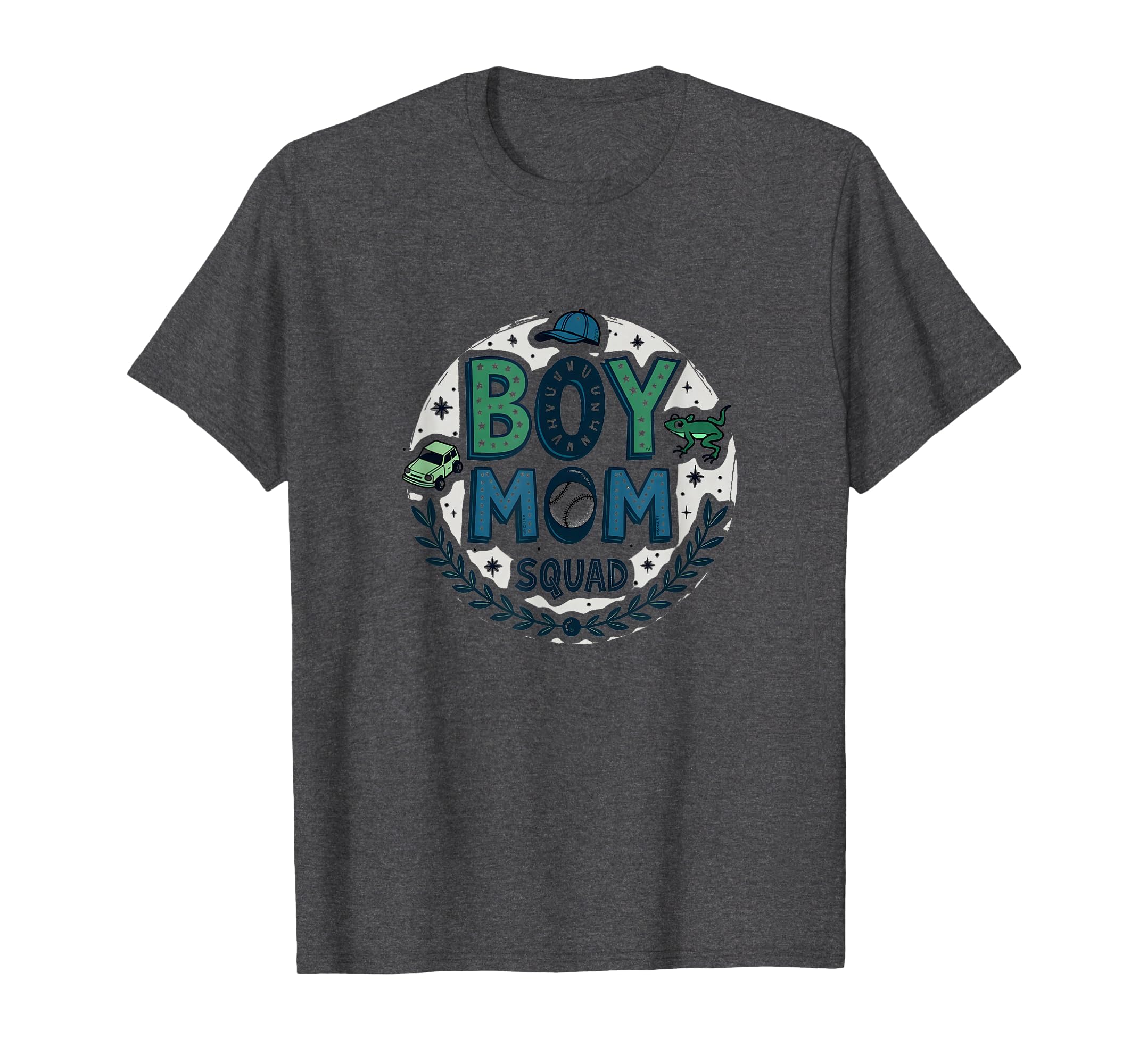 Mom Squad Proud Mama Baseball Cap Frog T-Shirt - Custom Art Print Unisex - T-Shirt, Sweatshirt, Hoodie