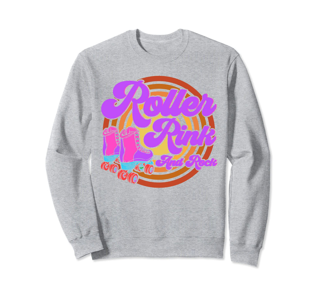 Roller Skates Roller Rink And Sweatshirt - Custom Art Print for Adults - T-Shirt, Sweatshirt, Hoodie