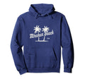Miramar Beach Florida 70S Palm Trees Hoodie - Minimalist Print Men Women - T-Shirt, Sweatshirt, Hoodie