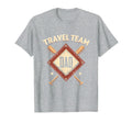 Travel Team Dad Baseball T-Shirt - Trendy Graphic Men Women - T-Shirt, Sweatshirt, Hoodie