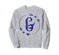 Initial G Monogram Boho Name Sweatshirt - Casual Everyday Wear for Adults - T-Shirt, Sweatshirt, Hoodie