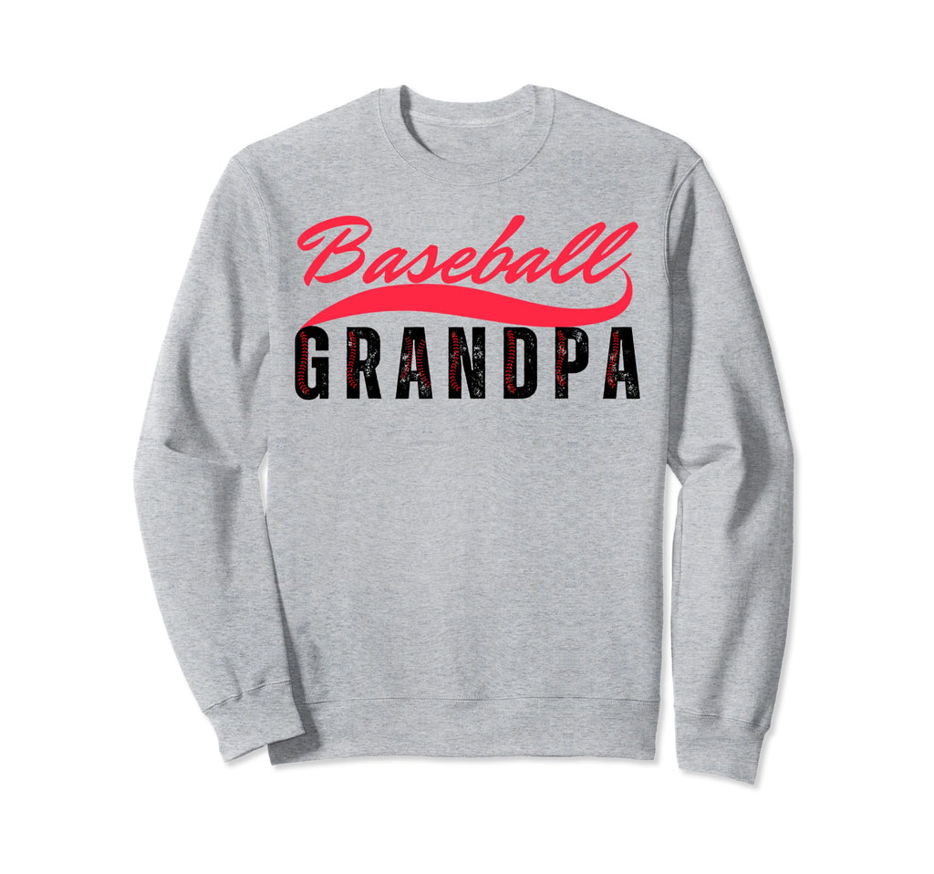 Baseball Grandpa Family Matching Sweatshirt - Minimalist Print Men Women - T-Shirt, Sweatshirt, Hoodie