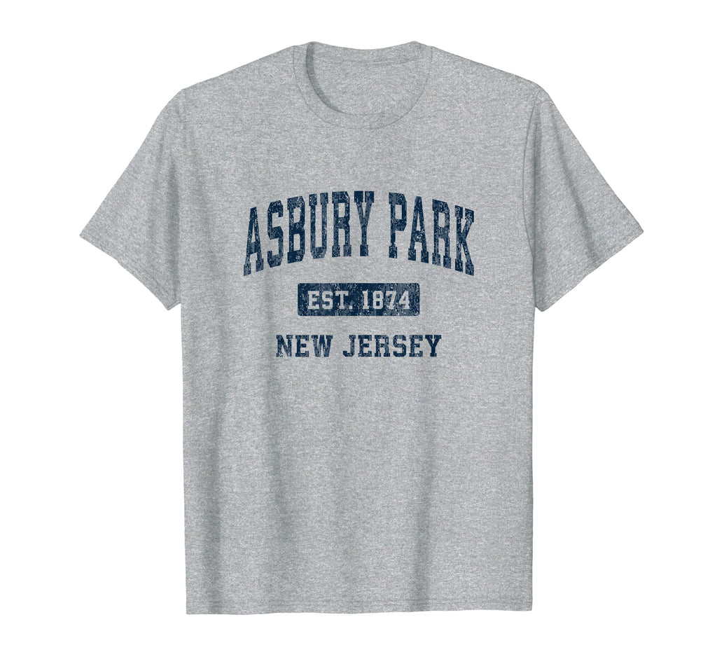 Asbury Park New Jersey Nj Athletic T-Shirt - Trendy Graphic Men Women - T-Shirt, Sweatshirt, Hoodie