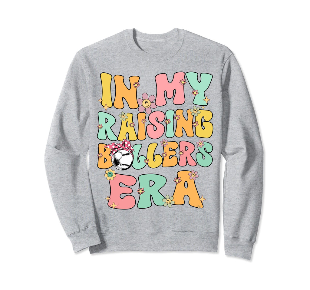 My Raising Ballers Era Baseball Sweatshirt - Trendy Graphic for Adults - T-Shirt, Sweatshirt, Hoodie