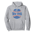 Just Mom Who Loves Baseball Hoodie - Unique Graphic for Adults - T-Shirt, Sweatshirt, Hoodie
