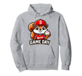 Game Day Baseball Dad Baseball Mam Hoodie - Custom Art Print Unisex - T-Shirt, Sweatshirt, Hoodie