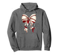 Wildcats Baseball Bow Game Day Team Mom Hoodie - Aesthetic Graphic Unisex - T-Shirt, Sweatshirt, Hoodie