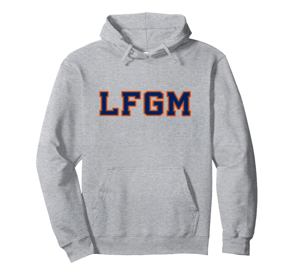 Lfgm Baseball Hoodie - Casual Everyday Wear Men Women - T-Shirt, Sweatshirt, Hoodie
