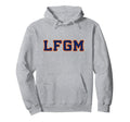 Lfgm Baseball Hoodie - Casual Everyday Wear Men Women - T-Shirt, Sweatshirt, Hoodie