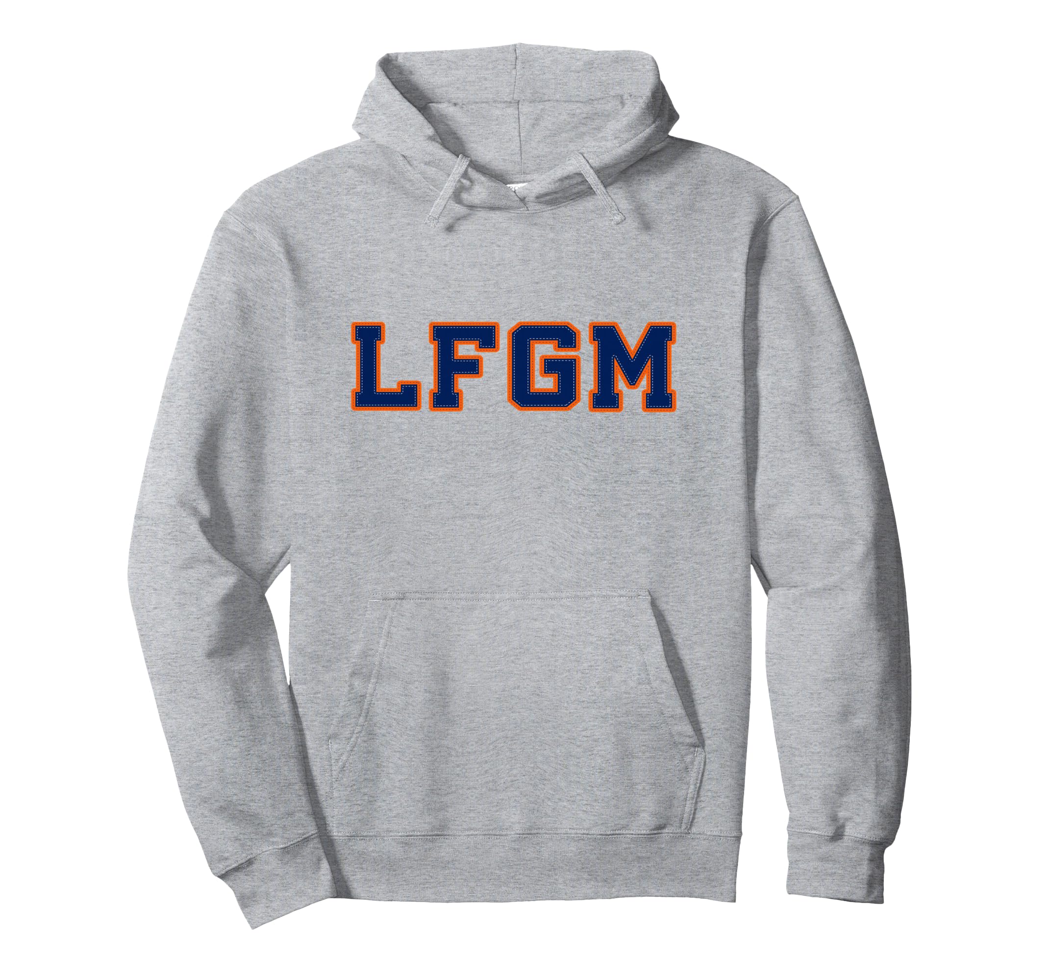 Lfgm Baseball Hoodie - Casual Everyday Wear Men Women - T-Shirt, Sweatshirt, Hoodie