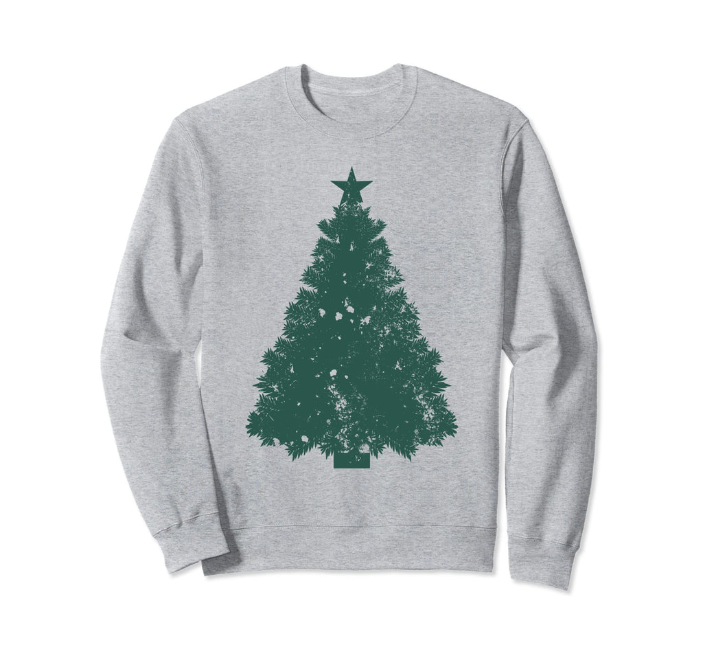 Distressed Green Tree Sweatshirt - Unique Graphic Unisex - T-Shirt, Sweatshirt, Hoodie