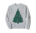 Distressed Green Tree Sweatshirt - Unique Graphic Unisex - T-Shirt, Sweatshirt, Hoodie