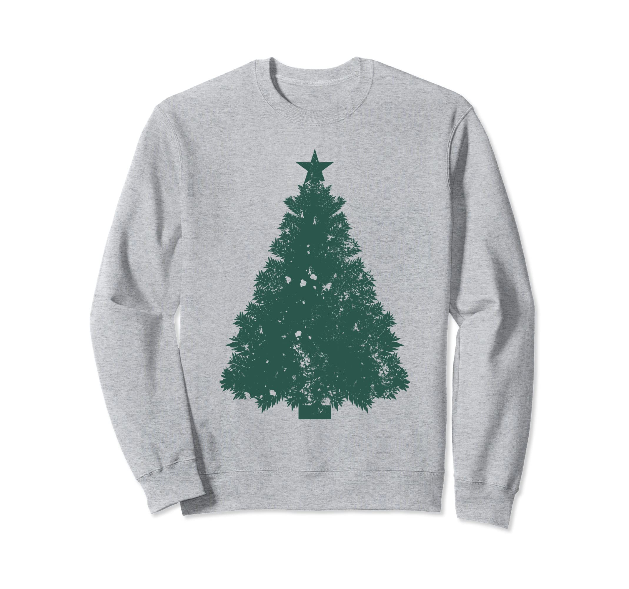 Distressed Green Tree Sweatshirt - Unique Graphic Unisex - T-Shirt, Sweatshirt, Hoodie