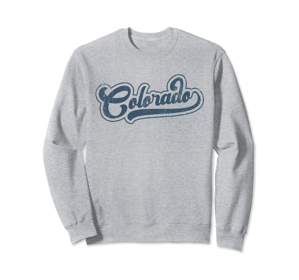 Colorado Baseball Fan Rocky Sweatshirt - Casual Everyday Wear Men Women - T-Shirt, Sweatshirt, Hoodie