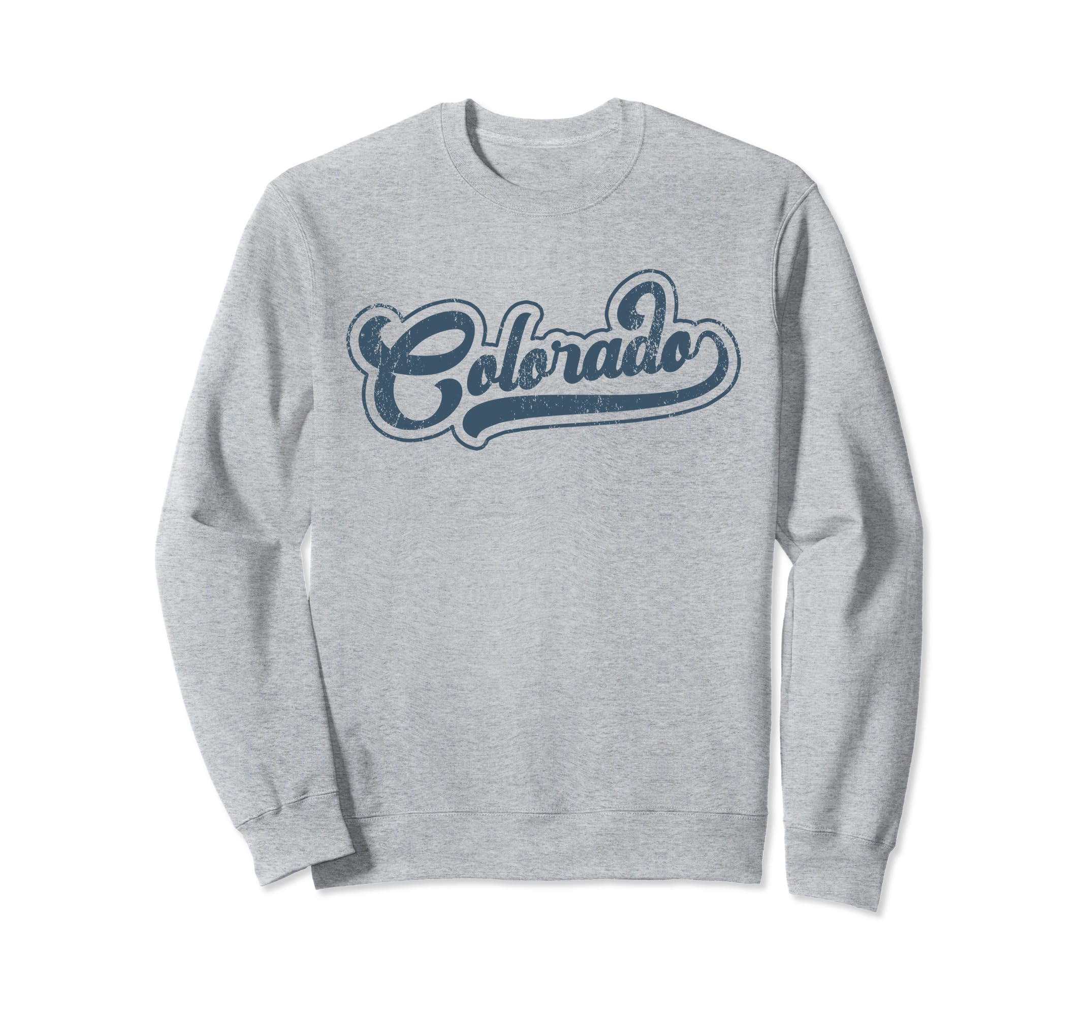Colorado Baseball Fan Rocky Sweatshirt - Casual Everyday Wear Men Women - T-Shirt, Sweatshirt, Hoodie