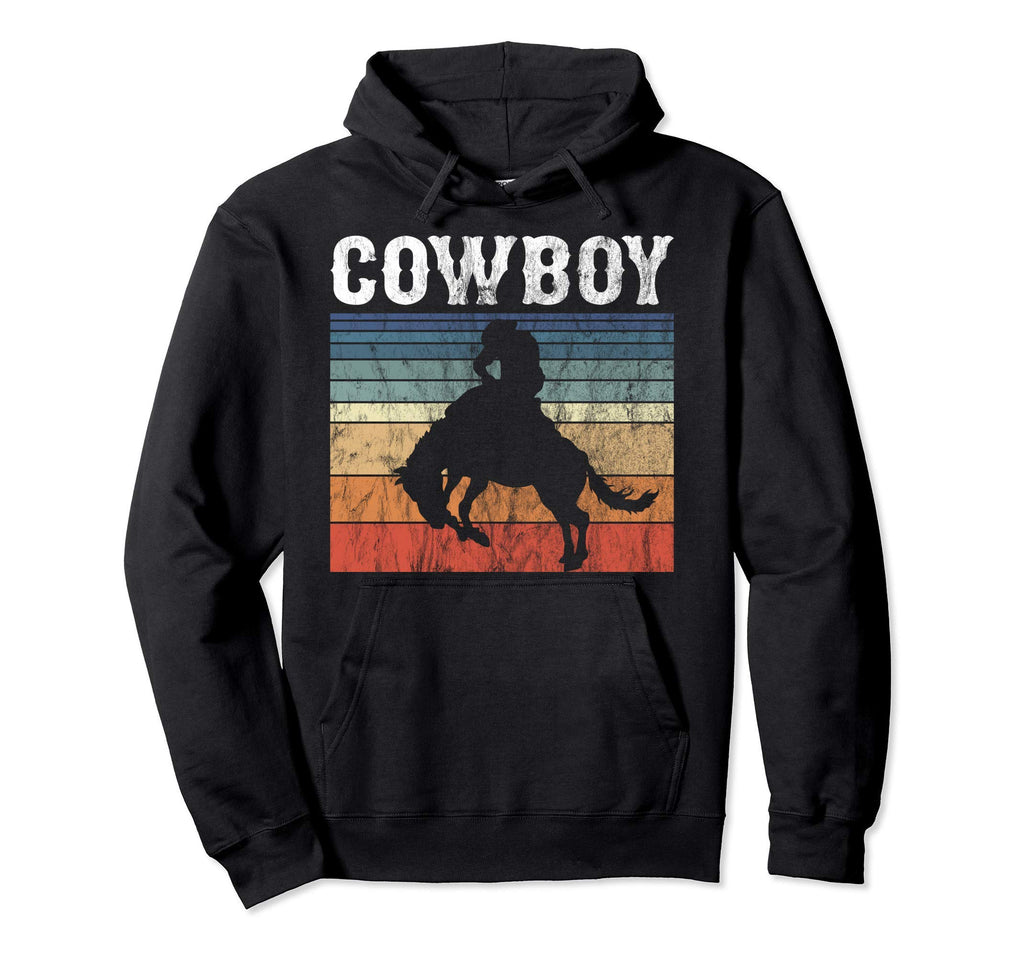 Cowboy Rodeo Hoodie - Fun Novelty Design Men Women - T-Shirt, Sweatshirt, Hoodie