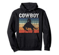 Cowboy Rodeo Hoodie - Fun Novelty Design Men Women - T-Shirt, Sweatshirt, Hoodie