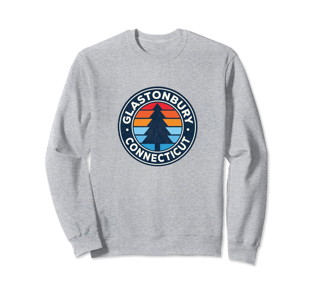 Glastonbury Connecticut Ct 70S Sweatshirt - Graphic Print Men Women - T-Shirt, Sweatshirt, Hoodie