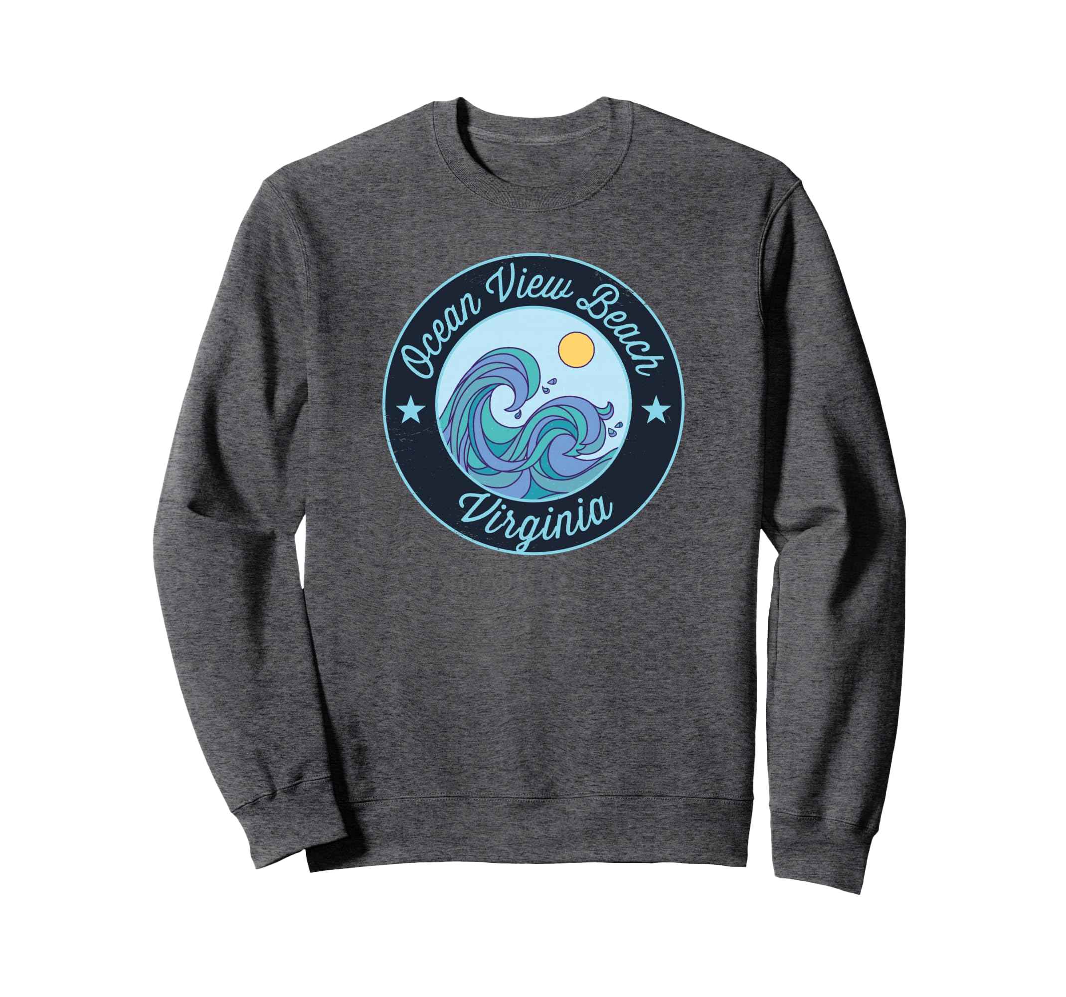 Ocean View Beach Va Virginia Sweatshirt - Graphic Print for Adults - T-Shirt, Sweatshirt, Hoodie